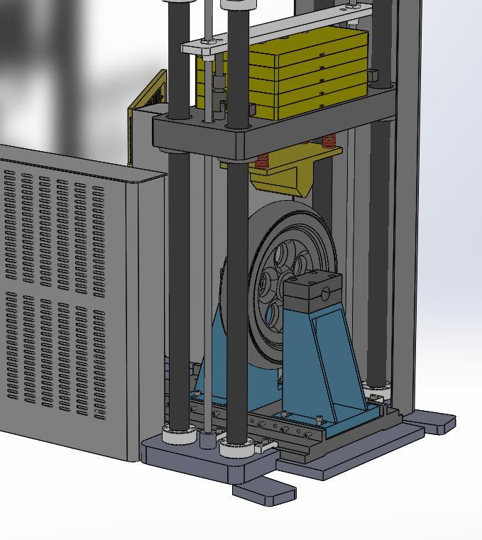 摩托車和輕便摩托車輕合金車輪徑向沖擊試驗(yàn)機(jī)